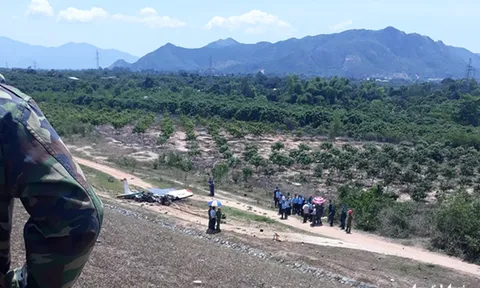 Rơi máy bay quân sự ở Khánh Hòa, 2 phi công thiệt mạng