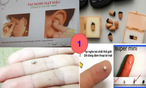 Cách nhận biết một số thiết bị gian lận thi cử