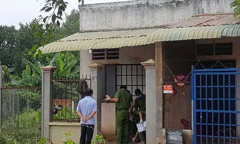 Mâu thuẫn về tiền bạc, con trai dùng kéo sát hại mẹ ở Bình Phước