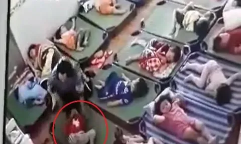 Nhà trẻ có bảo mẫu đánh cháu bé 3 tuổi chảy máu mũi vì không ngủ trưa bị xử lý