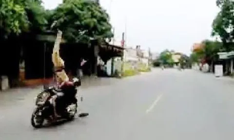Vụ xe máy hất văng Thượng úy CSGT: Xe chạy tốc độ 61 km/h