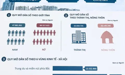 Dân số Việt Nam đông thứ 15 trên thế giới
