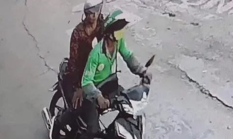 Cận cảnh hình ảnh nghi phạm cứa cổ tài xế GrabBike, cướp tài sản