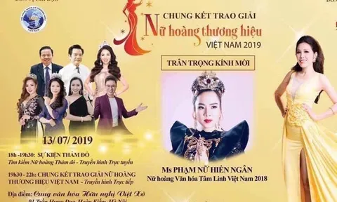 Huỷ tổ chức chương trình Tôn vinh Nữ hoàng Thương hiệu Việt Nam ngay trước giờ G