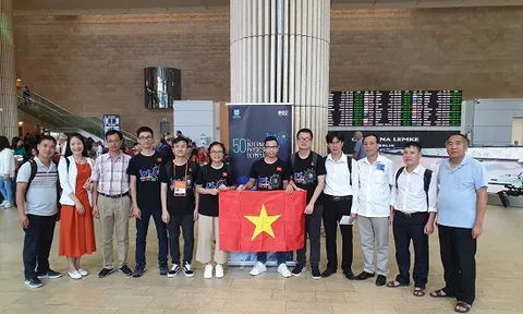 Đoàn Việt Nam giành 3 Huy chương Vàng Olympic Vật lý quốc tế 2019