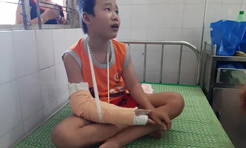 Bắt giữ tên cướp đánh gãy tay đứa trẻ bán vé số