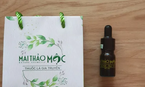 Mĩ phẩm Mai Thảo Mộc có dấu hiệu vi phạm pháp luật?