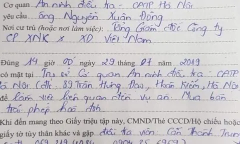 Vinaconex lên tiếng về thông tin đại gia Nguyễn Xuân Đông bị công an triệu tập