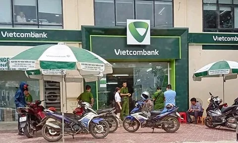 Thanh Hóa: Trích xuất camera truy bắt tên cướp ngân hàng Vietcombank