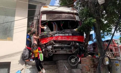 Vụ xe khách đâm hàng loạt xe máy ở Quảng Ninh: Lái xe phát hiện bị nổ một bát phanh