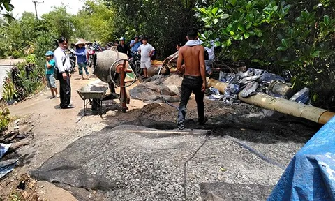Thợ phụ hồ tử vong thương tâm vì bị điện giật ở Tiền Giang