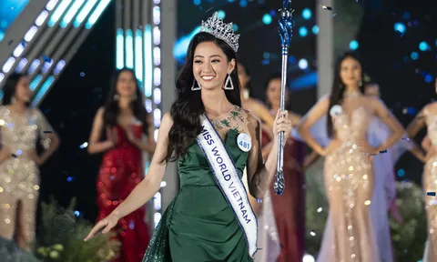 Lương Thùy Linh đăng quang Hoa hậu Thế giới Việt Nam 2019