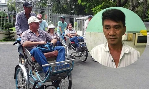 Tạm giữ hình sự tài xế xích lô 'chặt chém' du khách Nhật 2,9 triệu đồng