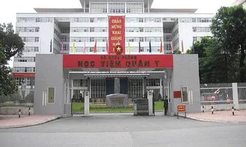 Điểm chuẩn Học viện Quân y năm 2019