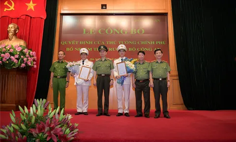 Bổ nhiệm 2 thứ trưởng Bộ Công an
