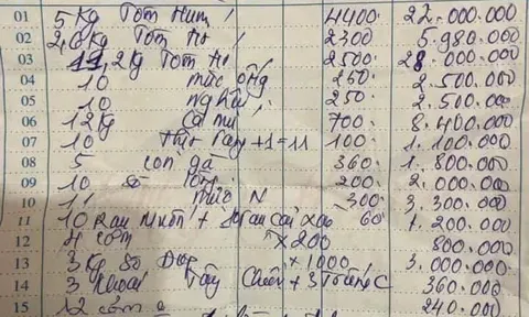 Thực hư việc nhà hàng bị tố 'chặt chém' 85 triệu đồng cho một bữa hải sản