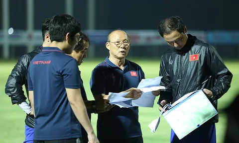 Lộ danh sách tuyển của thầy Park trong trận đấu Thái Lan