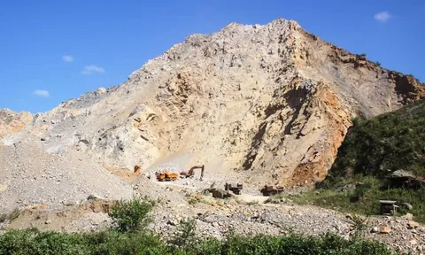 Sập mỏ đá tại Quảng Trị, 1 công nhân tử vong