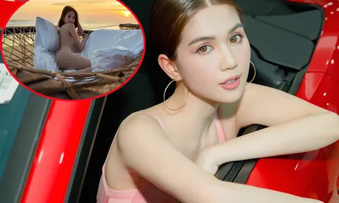 Ngọc Trinh gây chú ý khi đăng ảnh nude khoe cơ thể ở Bali