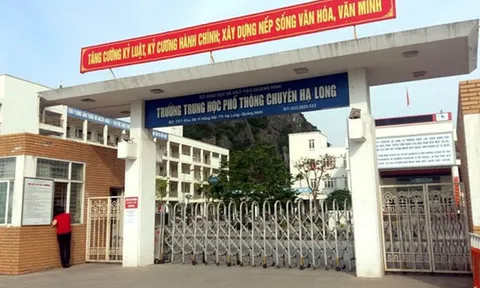 Điều tra thông tin nữ sinh lớp 11 bị rạch mặt trong nhà vệ sinh tại Trường THPT chuyên Hạ Long