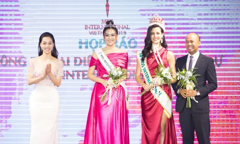 Á hậu Tường San chính thức đại diện Việt Nam dự thi Miss International 2019