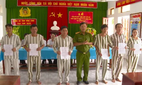 Nhiều phạm nhân được giảm án phạt tù dịp Lễ 2/9