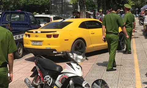 Cảnh sát dùng súng đập vỡ kính, truy đuổi 'siêu xe' như phim hành động tại Quảng Ninh