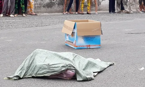 Thông tin mới vụ người phụ nữ làm rơi bao tải chứa thi thể thai nhi giữa đường