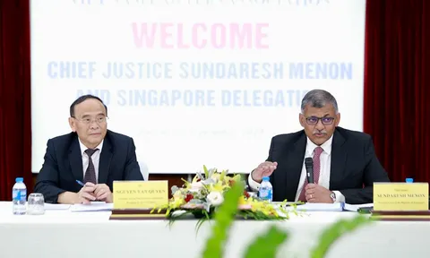 Đoàn đại biểu Hiệp hội Luật các nước ASEAN thăm và làm việc với Uỷ ban ALA quốc gia Việt Nam và Hội Luật gia Việt Nam