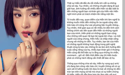 Hiền Hồ lên tiếng gay gắt về những tin đồn tình cảm gây xôn xao mạng xã hội