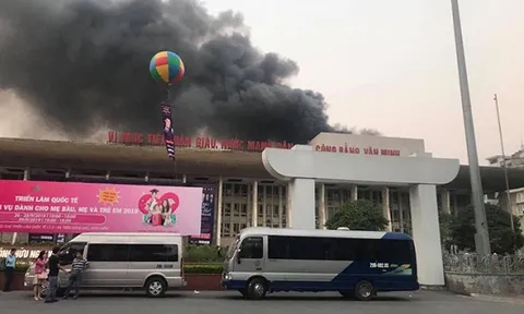 Nguyên nhân cháy hội trường Cung văn hóa hữu nghị Việt-Xô
