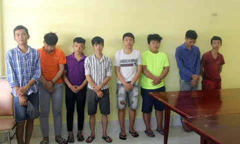 Bắt đối tượng trực tiếp chém xe lực lượng dân phòng