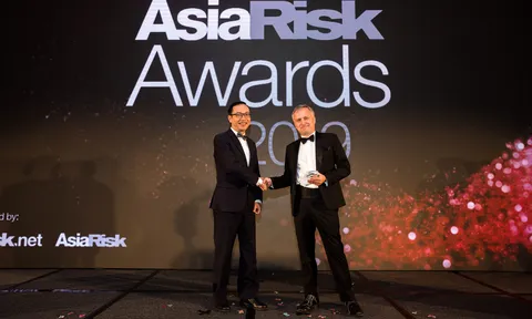 Techcombank được Asia Risk vinh danh 'Ngân hàng xuất sắc nhất Việt Nam' lần thứ hai