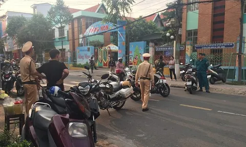 Cơ quan chức năng khám xét ngôi nhà nghi có liên quan đến vụ nổ ở Cục Thuế Bình Dương