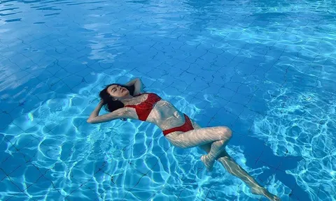 Phạm Quỳnh Anh đăng ảnh mặc bikini khoe thân hình thon gọn, gợi cảm sau ly hôn
