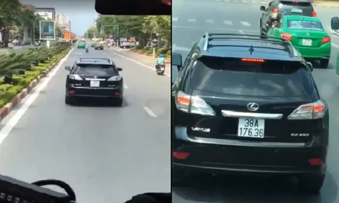 Danh tính chủ nhân xe Lexus ngang ngược chặn đường xe cứu hỏa