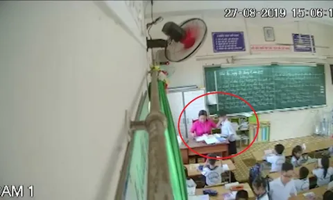 Đình chỉ giảng dạy cô giáo liên tục tát, véo tai học sinh lớp 2