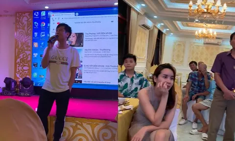 Sau ồn ào ly hôn, Hồ Hoài Anh đeo nhẫn cưới xuất hiện cùng Lưu Hương Giang