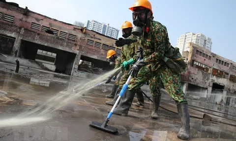 Toàn bộ phế thải nguy hại Công ty Rạng Đông đã đưa về nơi xử lý