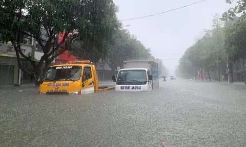 Trung Bộ tiếp tục mưa to, nhiều nơi có thể ngập úng