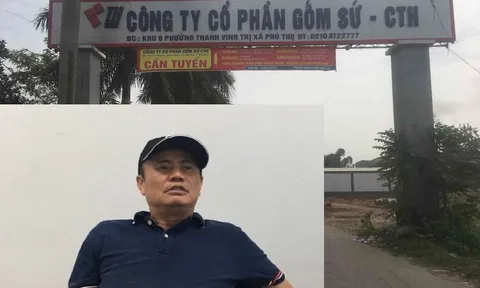 Vụ đổ trộm dầu thải: Triệu tập con gái Chủ tịch Công ty Gốm sứ Thanh Hà