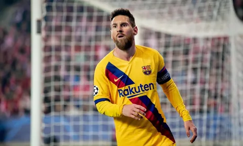 Messi thiết lập kỷ lục, Barcelona khuất phục Slavia Prague