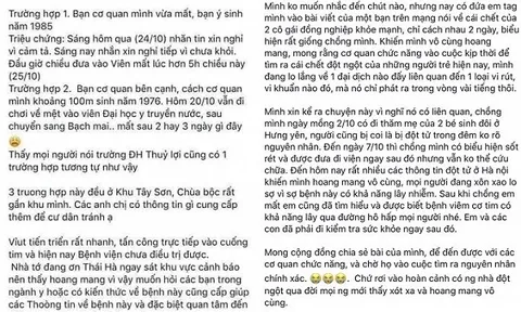 Xác minh thông tin virus 'viêm cơ tim' gây tử vong nhanh đang lan tại Hà Nội