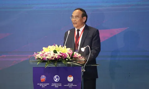 Chủ tịch hội Luật gia Việt Nam: Vai trò và tiếng nói của giới luật gia ngày càng quan trọng trong việc bảo vệ hòa bình, ổn định và phát triển ở Biển Đông
