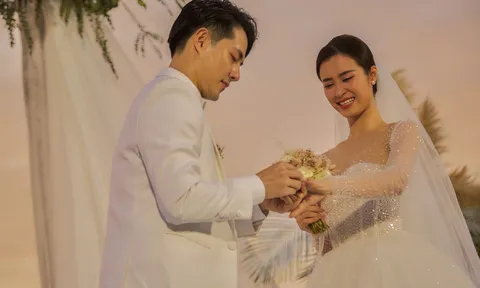 Giây phúc hạnh phúc, xúc động trong lễ cưới Đông Nhi - Ông Cao Thắng