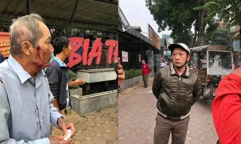 Cụ ông 80 tuổi ở Hà Nội bị gã xe ôm đánh, bắn súng cao su vào mặt