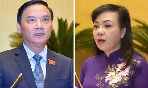 Miễn nhiệm Bộ trưởng Y tế và Chủ nhiệm Uỷ ban Pháp luật