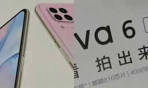 Nova 6SE của Huawei vừa giống iPhone vừa giống Samsung