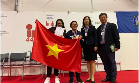 Học sinh Việt Nam giành Huy chương Vàng tại cuộc thi phát minh sáng chế quốc tế
