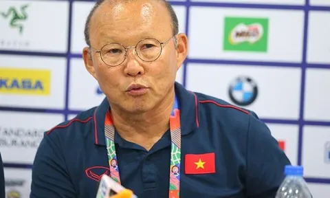 HLV Park Hang-seo: 'Sẽ sử dụng 11 cầu thủ tốt nhất đấu Indonesia'